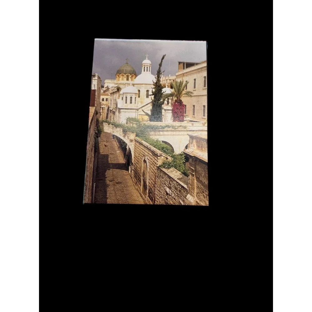 Vintage Postcards Jerusalem Bethlehem‎ Israel Holy Unposted Star Cards Lot of 28
